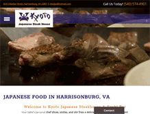 Tablet Screenshot of kyotoharrisonburg.com